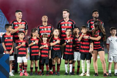 Rio de Janeiro, Rio de Janeiro, Brezilya - 01 Kasım 2025. Maracana Stadyumu 'nda Flamengo x Sport.          