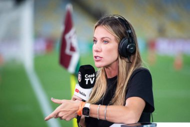 Rio de Janeiro, Rio de Janeiro, Brezilya - Kasım 06, 2025. Fluminense x Mirassol maracana stadyumunda.             
