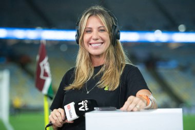 Rio de Janeiro, Rio de Janeiro, Brezilya - Kasım 06, 2025. Fluminense x Mirassol maracana stadyumunda.             