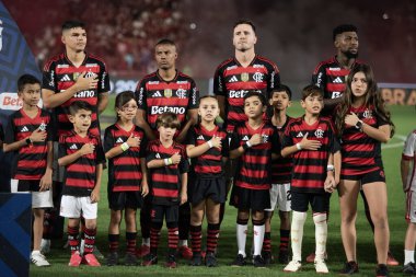 Rio de Janeiro, Rio de Janeiro, Brezilya - 01 Kasım 2025. Maracana Stadyumu 'nda Flamengo x Sport.          