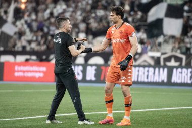 Rio de Janeiro, Rio de Janeiro, Brezilya - 05 Kasım 2025. Botafogo x Vasco Nilton Santos Stadyumu 'nda.        