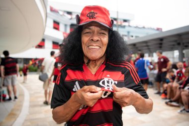 Rio de Janeiro, Rio de Janeiro, Brezilya - 15 Kasım 2025. 130 yıllık Clube de Regatas do Flamengo.   