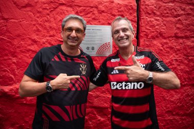 Rio de Janeiro, Rio de Janeiro, Brezilya - 15 Kasım 2025. 130 yıllık Clube de Regatas do Flamengo.   