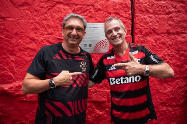 Rio de Janeiro, Rio de Janeiro, Brezilya - 15 Kasım 2025. 130 yıllık Clube de Regatas do Flamengo.   