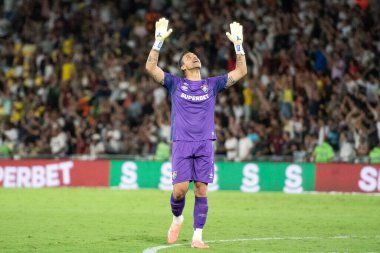 Rio de Janeiro, Rio de Janeiro, Brezilya - 27 Kasım 2025. Fluminense x Sao Paulo Maracana Stadyumu.       