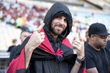 Rio de Janeiro (RJ), 29 / 11 / 2025 - FLA FEST 2025 - Fla Fest 2025, Maracan 'da düzenlenen Libertadores finali, Flamengo x Palmeiras.     