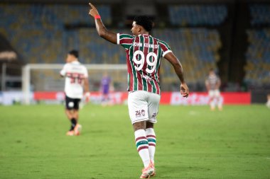 Rio de Janeiro, Rio de Janeiro, Brezilya - 27 Kasım 2025. Fluminense x Sao Paulo Maracana Stadyumu.       