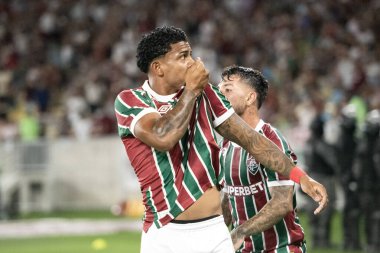 Rio de Janeiro, Rio de Janeiro, Brezilya - 27 Kasım 2025. Fluminense x Sao Paulo Maracana Stadyumu.       