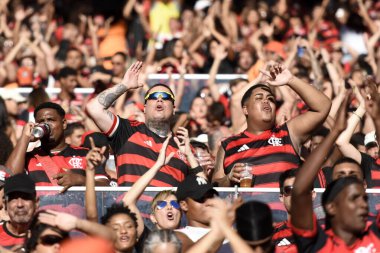 Rio de Janeiro (RJ), 29 / 11 / 2025 - FLA FEST 2025 - Fla Fest 2025, Maracan 'da düzenlenen Libertadores finali, Flamengo x Palmeiras.     