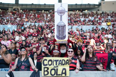 Rio de Janeiro (RJ), 29 / 11 / 2025 - FLA FEST 2025 - Fla Fest 2025, Maracan 'da düzenlenen Libertadores finali, Flamengo x Palmeiras.     