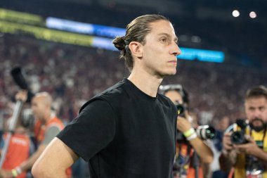 Rio de Janeiro (RJ) - 3 Aralık 2025: FLAMENGO X CEARA - Flamengo x Ceara, Maracana Stadyumu. Flamengo Brezilya Şampiyonu 2025.                