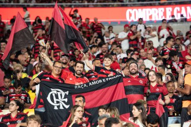Rio de Janeiro (RJ) - December 03, 2025: FLAMENGO X CEARA - Flamengo x Ceara at Maracana stadium. Flamengo Brazilian Champion 2025.                