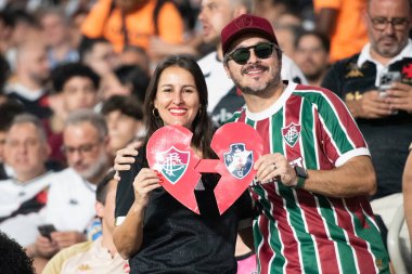 Rio de Janeiro (RJ), 11 / 12 / 2025 - VASCO X FLUMINENSE - Maracana 'da Vasco x Fluminense, Copa do Brasil yarı finali.