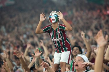 Rio de Janeiro, Rio de Janeiro, Brezilya - 14 Aralık. Fluminense x Vasco maracana stadyumunda. Copa do Brasil 2025.