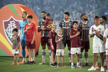 Rio de Janeiro (RJ), 11 / 12 / 2025 - VASCO X FLUMINENSE - Maracana 'da Vasco x Fluminense, Copa do Brasil yarı finali.
