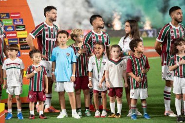 Rio de Janeiro, Rio de Janeiro, Brezilya - 14 Aralık. Fluminense x Vasco maracana stadyumunda. Copa do Brasil 2025.