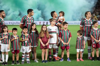 Rio de Janeiro, Rio de Janeiro, Brezilya - 14 Aralık. Fluminense x Vasco maracana stadyumunda. Copa do Brasil 2025.