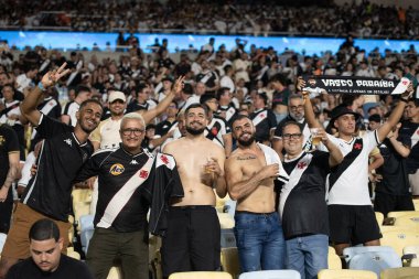 Rio de Janeiro, Rio de Janeiro, Brezilya - 14 Aralık. Fluminense x Vasco maracana stadyumunda. Copa do Brasil 2025.