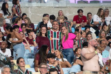 Rio de Janeiro, Rio de Janeiro, Brezilya - 14 Aralık. Fluminense x Vasco maracana stadyumunda. Copa do Brasil 2025.