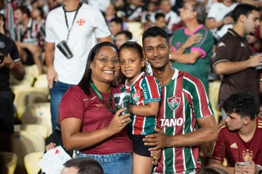 Rio de Janeiro, Rio de Janeiro, Brezilya - 14 Aralık. Fluminense x Vasco maracana stadyumunda. Copa do Brasil 2025.