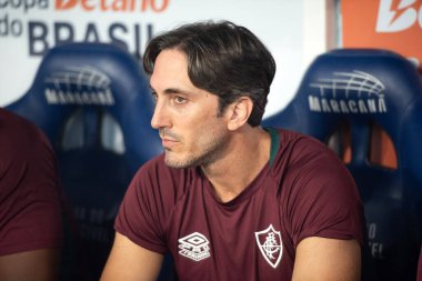 Rio de Janeiro, Rio de Janeiro, Brezilya - 14 Aralık. Fluminense x Vasco maracana stadyumunda. Copa do Brasil 2025.