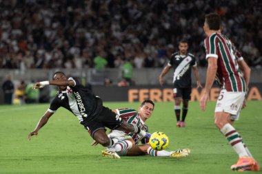 Rio de Janeiro, Rio de Janeiro, Brezilya - 14 Aralık. Fluminense x Vasco maracana stadyumunda. Copa do Brasil 2025.