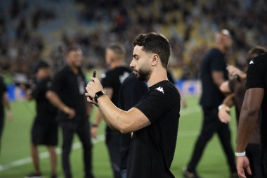 Rio de Janeiro, Rio de Janeiro, Brezilya - 14 Aralık. Fluminense x Vasco maracana stadyumunda. Copa do Brasil 2025.