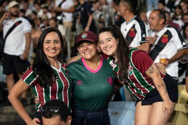 Rio de Janeiro, Rio de Janeiro, Brezilya - 14 Aralık. Fluminense x Vasco maracana stadyumunda. Copa do Brasil 2025.