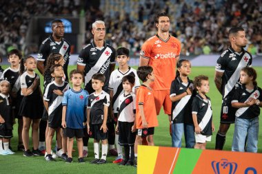 Rio de Janeiro, Rio de Janeiro, Brezilya - 14 Aralık. Fluminense x Vasco maracana stadyumunda. Copa do Brasil 2025.