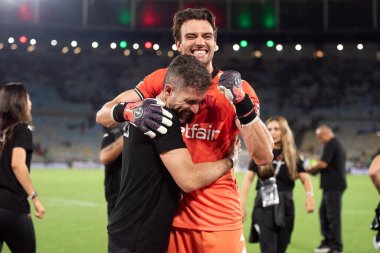 Rio de Janeiro, Rio de Janeiro, Brezilya - 14 Aralık. Fluminense x Vasco maracana stadyumunda. Copa do Brasil 2025.