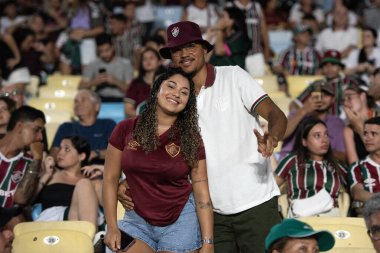 Rio de Janeiro, Rio de Janeiro, Brezilya - 14 Aralık. Fluminense x Vasco maracana stadyumunda. Copa do Brasil 2025.
