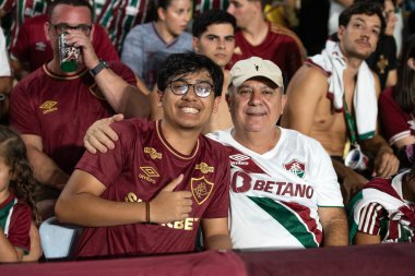 Rio de Janeiro, Rio de Janeiro, Brezilya - 14 Aralık. Fluminense x Vasco maracana stadyumunda. Copa do Brasil 2025.