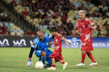 RIO de JANEIRO (RJ), 27 / 12 / 2025 - Maracana Stadyumunda Jogo das Estrelas 'in (Yıldızlar Oyunu) 21..