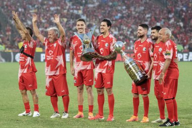 RIO de JANEIRO (RJ), 27 / 12 / 2025 - Maracana Stadyumunda Jogo das Estrelas 'in (Yıldızlar Oyunu) 21..
