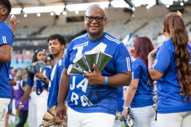 RIO de JANEIRO (RJ), 27 / 12 / 2025 - Maracana Stadyumunda Jogo das Estrelas 'in (Yıldızlar Oyunu) 21..