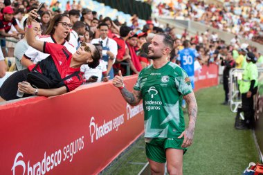 RIO de JANEIRO (RJ), 27 / 12 / 2025 - Maracana Stadyumunda Jogo das Estrelas 'in (Yıldızlar Oyunu) 21..
