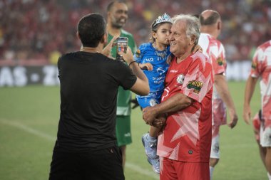 RIO de JANEIRO (RJ), 27 / 12 / 2025 - Maracana Stadyumunda Jogo das Estrelas 'in (Yıldızlar Oyunu) 21..