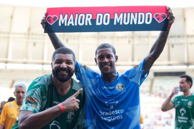 RIO de JANEIRO (RJ), 27 / 12 / 2025 - Maracana Stadyumunda Jogo das Estrelas 'in (Yıldızlar Oyunu) 21..