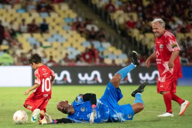 RIO de JANEIRO (RJ), 27 / 12 / 2025 - Maracana Stadyumunda Jogo das Estrelas 'in (Yıldızlar Oyunu) 21..