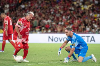 RIO de JANEIRO (RJ), 27 / 12 / 2025 - Maracana Stadyumunda Jogo das Estrelas 'in (Yıldızlar Oyunu) 21..