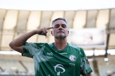 RIO de JANEIRO (RJ), 27 / 12 / 2025 - Maracana Stadyumunda Jogo das Estrelas 'in (Yıldızlar Oyunu) 21..