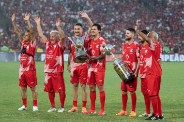 RIO de JANEIRO (RJ), 27 / 12 / 2025 - Maracana Stadyumunda Jogo das Estrelas 'in (Yıldızlar Oyunu) 21..