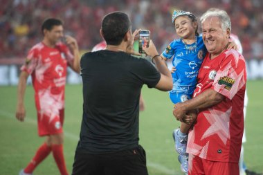RIO de JANEIRO (RJ), 27 / 12 / 2025 - Maracana Stadyumunda Jogo das Estrelas 'in (Yıldızlar Oyunu) 21..