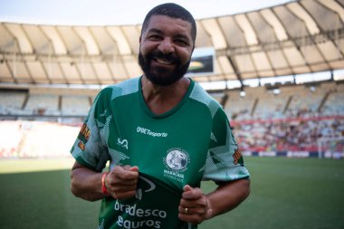 RIO de JANEIRO (RJ), 27 / 12 / 2025 - Maracana Stadyumunda Jogo das Estrelas 'in (Yıldızlar Oyunu) 21..