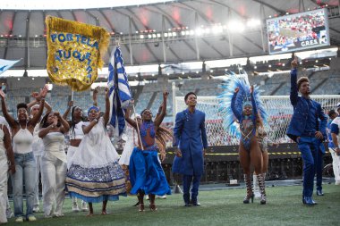 RIO de JANEIRO (RJ), 27 / 12 / 2025 - Maracana Stadyumunda Jogo das Estrelas 'in (Yıldızlar Oyunu) 21..