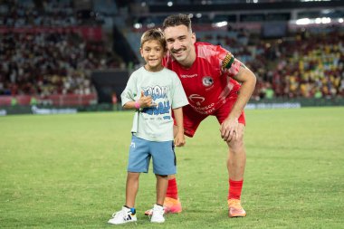 RIO de JANEIRO (RJ), 27 / 12 / 2025 - Maracana Stadyumunda Jogo das Estrelas 'in (Yıldızlar Oyunu) 21..