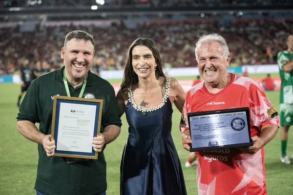 RIO de JANEIRO (RJ), 27 / 12 / 2025 - Maracana Stadyumunda Jogo das Estrelas 'in (Yıldızlar Oyunu) 21..