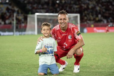 RIO de JANEIRO (RJ), 27 / 12 / 2025 - Maracana Stadyumunda Jogo das Estrelas 'in (Yıldızlar Oyunu) 21..