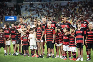 RIO DE JANEIRO (RJ), 25 / 01 / 2026 - CARIOCA 2026 - FLAMENGO - Maracana 'daki Campeonato Carioca için Fluminense x Flamengo maçı.