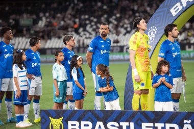 RIO DE JANEIRO (RJ), 29.01.2026 - CAMPEONATO BRASILEIRO - BOTAFOGO X CRUZEIRO - Botafogo x Cruzeiro ile Nilton Santos 'taki Brezilya Şampiyonluğu maçı.